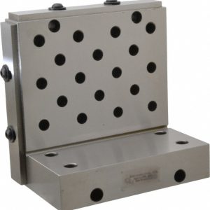 SUBURBAN TOOL 6" Wide x 6" Deep x 4" High Steel Precision-Ground Angle Plate AP664S1