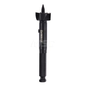 DEWALT 1", 7/16" Hex Shank, Bright Finish, Steel Self Feed Drill Bit DW1630