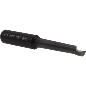 APT Boring Bar: 1/4" Min Bore, 1-1/4" Max Depth, Right Hand, 3/8" Shank Dia, C2 Solid Carbide MA6