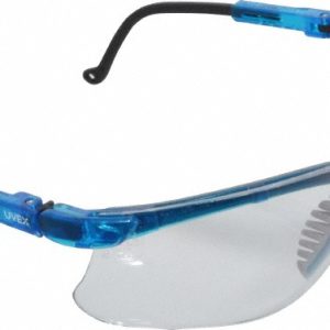 UVEX Safety Glass: Scratch-Resistant, Polycarbonate, Clear Lenses, Full-Framed, UV Protection S3240