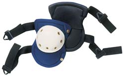 CLC Knee Pad: 2 Strap, Plastic Cap, Buckle Closure, Universal V6355