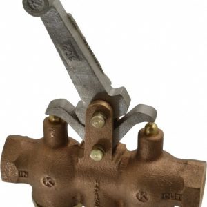 KINGSTON Manually Operated Valve: Hoist Control Valve, Locking Style Lever Actuated 302-4