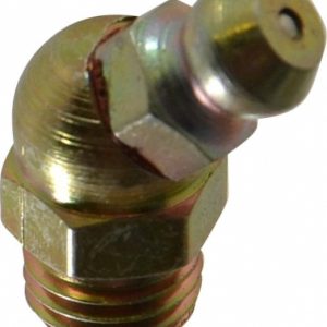 PRO-LUBE Standard Grease Fitting: 45 &deg; Head, M8 x 1 Metric GFT/8/1/45/ST-5
