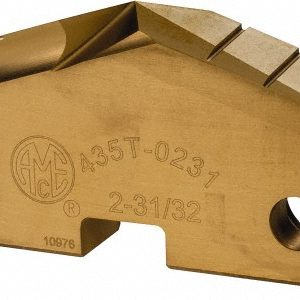 ALLIED MACHINE AND ENGINEERING Spade Drill Insert: 2-31/32" Dia, Seat Size 5, High Speed Steel, 144 deg Point 435T-0231