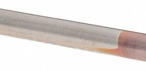 SGS Square End Mill: 7/64" Dia, 3/16" LOC, 4 Flute, Solid Carbide 39611