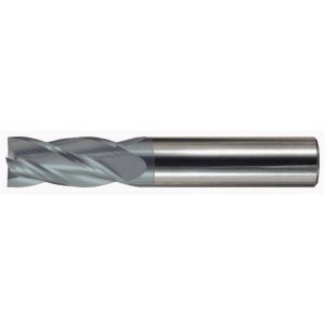 VALUE COLLECTION Square End Mill: 5/64" Dia, 1/4" LOC, 4 Flute, Solid Carbide B01476