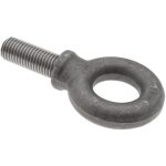 CLEVELAND-CITY FORGE INC Fixed Lifting Eye Bolt: With Shoulder, 9,000 lb Capacity, 1-8 Thread, Grade 1030 teel 14702