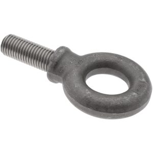 CLEVELAND-CITY FORGE INC Fixed Lifting Eye Bolt: With Shoulder, 9,000 lb Capacity, 1-8 Thread, Grade 1030 teel 14702