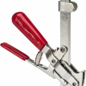 DE-STA-CO Manual Hold-Down Toggle Clamp: Vertical, 500.00 lb Capacity, Solid Bar, Flanged Base 207-LR