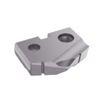 ALLIED MACHINE AND ENGINEERING Spade Drill Insert: 18.00 mm Dia, Seat Size 1, Carbide, 132 deg Point 1C21A-18
