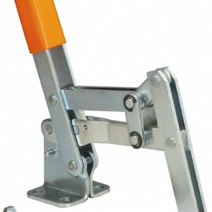 LAPEER Manual Hold-Down Toggle Clamp: Vertical, 400.00 lb Capacity, U-Bar, Flanged Base DTV-400