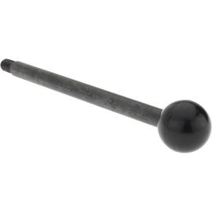 GIBRALTAR 5/16-18 Stem, 1" Knob Diam, 3/8" Shaft Diam, Gear Lever Arm with Ball Knob GL-40-G