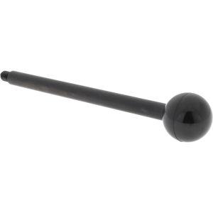 GIBRALTAR 3/8-16 Stem, 1-3/8" Knob Diam, 1/2" Shaft Diam, Gear Lever Arm with Ball Knob GL-50-G