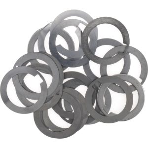 PRECISION BRAND 1-1/4 Inch Inside Diameter, 1-3/4 Inch Outside Diameter, 5/16 Inch Keyway Width, Steel Machine Tool Arbor Spacer Set 24260