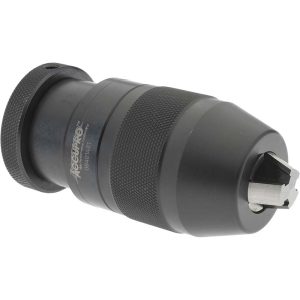 ACCUPRO Drill Chuck: 1/32 to 1/2" Capacity, Tapered Mount, JT2 CKS1306020MSC