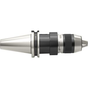 ACCUPRO Drill Chuck: 1/32 to 1/2" Capacity, Integral Shank Mount, CAT40 NP01340400MSC