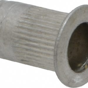 ADVANCE COMPONENTS INC #10-32, 0.296 Insert Diam, 0.475" OAL, Knurled Body Open End Threaded Insert ALA1-1032-130