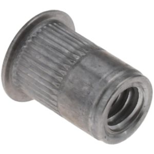 ADVANCE COMPONENTS INC 1/4-20, 0.39 Insert Diam, 0.58" OAL, Knurled Body Open End Threaded Insert ALA1-420-165