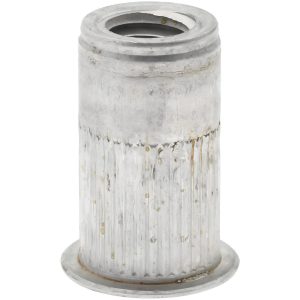 ADVANCE COMPONENTS INC 1/4-20, 0.39 Insert Diam, 0.68" OAL, Knurled Body Open End Threaded Insert ALA1-420-260