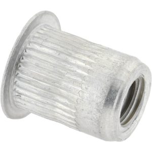 ADVANCE COMPONENTS INC 5/16-18, 0.53 Insert Diam, 0.69" OAL, Knurled Body Open End Threaded Insert ALA1-518-150