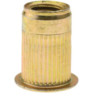 ADVANCE COMPONENTS INC 3/8-16, 0.53 Insert Diam, 0.805" OAL, Knurled Body Open End Threaded Insert ALS4T-616-312