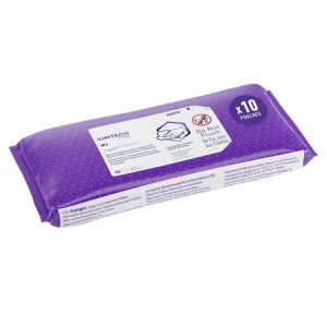 KIMTECH PURE W4 Pre-Saturated Wipes, Pre-Saturated Alcohol Wipes, White 06070