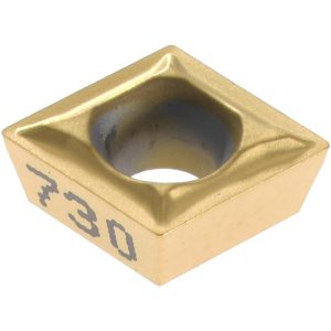 KENNAMETAL Turning Insert: CPMT1.81.50.5LF KC730, Solid Carbide 1161912