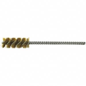BRUSH RESEARCH MFG. Power Tube Brush: Helical, Brass 85B250
