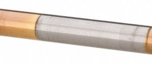 ACCUPRO Corner Rounding End Mill: 0.01 mm Radius, 1/8" Dia, 2 Flutes, Solid Carbide 08480766