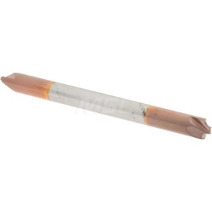 ACCUPRO Corner Rounding End Mill: 0.03 mm Radius, 1/8" Dia, 2 Flutes, Solid Carbide 08480865