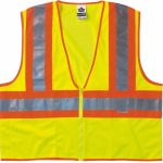ERGODYNE High Visibility Vest: Small & Medium 21323