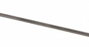 DRILL MASTERS-ELDORADO TOOL Straight Single-Flute Drill Bit: Letter E (1/4"), 115 &deg; Point, Carbide 112824SK
