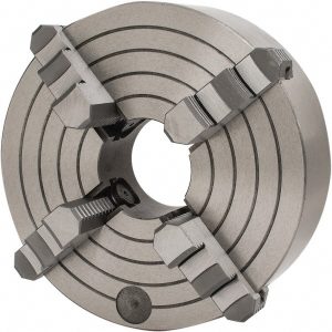 VALUE COLLECTION Manual Lathe Chuck: 10", 4 Jaws, Independent 429-4106