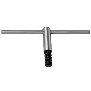 BISON 4, 5" Chuck Diam Compatibility, Lathe Chuck Key 7-889-005