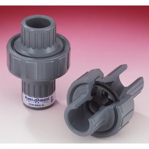PLAST-O-MATIC Check Valve: 1/2" Pipe CKM050V-PV