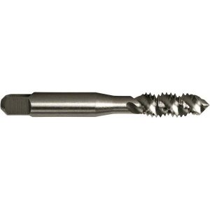GREENFIELD THREADING Spiral Flute Tap: 5/16-18 UNC, 3 Flutes, Plug, 2/3B Class of Fit, High Speed Steel, Bright/Uncoated 367941