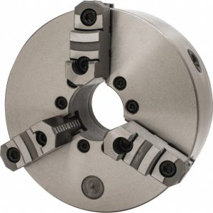 VALUE COLLECTION Manual Lathe Chuck: 10", 3 Jaws, Self-Centering 429-3106