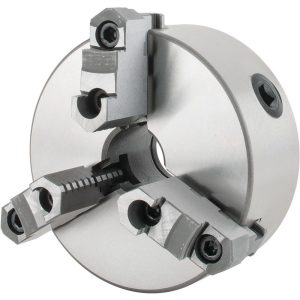 VALUE COLLECTION Manual Lathe Chuck: 6-19/64", 3 Jaws, Self-Centering 428-7006