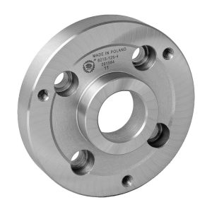 BISON Lathe Chuck Adapter Back Plate: 10" Chuck, for Self-Centering Chucks 7-874-105