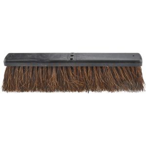 PRO-SOURCE Push Broom: 18" Wide, Palmyra Bristle SA18-PLM