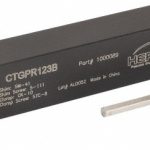 HERTEL Indexable Turning Toolholder: CTGPR12-3B 1000089