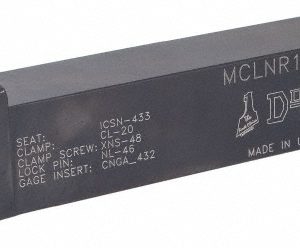 DORIAN TOOL RH MCLN -7&deg; Negative Rake Indexable Turning Toolholder 73310150128