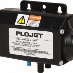 FLOJET Air Operated Diaphragm Pump: 3/8" NPT, Acetal Coplymer Housing N5100020A