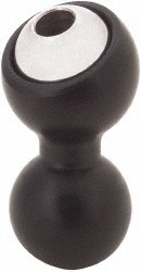 QPM PRODUCTS Round Coolant Hose Nozzle: 15 mm Nozzle Dia, Acetal BUG02330