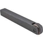 GROZ Neutral Cut, Straight, 1/2" Wide 1/2" High x 4" Long Square Shank, Pivot-Head Bump Knurlers KT/0-1