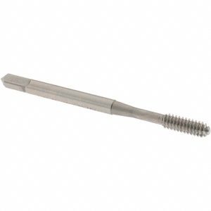 OSG Thread Forming Tap: #6-32 UNC, 2B Class of Fit, Bottoming Chamfer, Cobalt, Bright Finish 1400110200