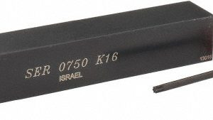 CARMEX Indexable Threading Toolholder: External, Right Hand, 3/4 x 3/4" Shank 075-3EXRHTHL