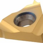 CARMEX Laydown Threading Insert: 16 IR 14 UN MXC/GOLD, Carbide 16IR14UNMXC/G