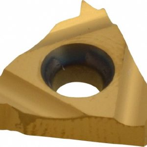 CARMEX Laydown Threading Insert: 16 IR 12UN MXC/GOLD, Carbide 16IR12UNMXC/G