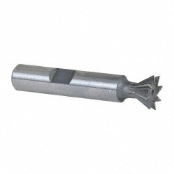 KEO Dovetail Cutter: 60 &deg;, 1/2" Cut Dia, 7/32" Cut Width, Cobalt 929-000-083